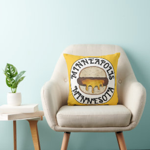 Coussin Minneapolis Minnesota MN Juicy Lucy Cheese Burger