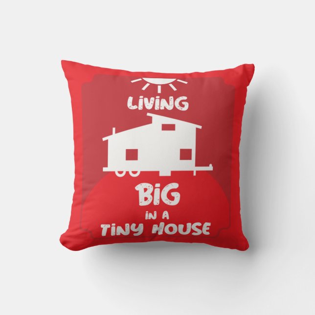 Coussin Minuscule Maison - Minuscules Maisons (Recto)