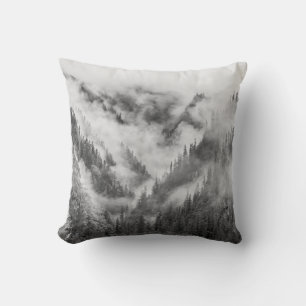 Coussin Misty Jiuzhaigou : Patrimoine de l'UNESCO Chine.