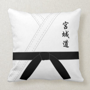 Coussin Miyagi font le karaté