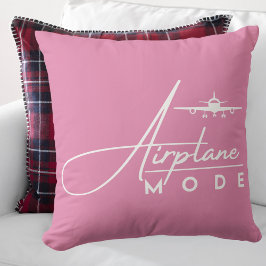 Coussin Mode avion, Voyage, Script minimal, Aviation