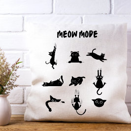 Coussin "Mode bas" Lancer l'oreiller