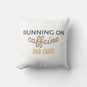 Coussin Mode caféine et chaos
