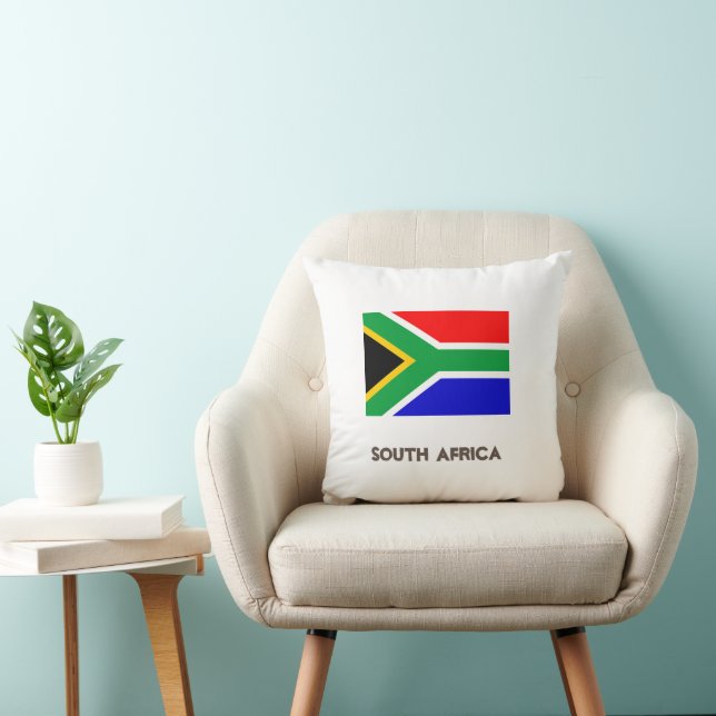 Coussin Mode Drapeau Sud-Africain tendance (Chaise)