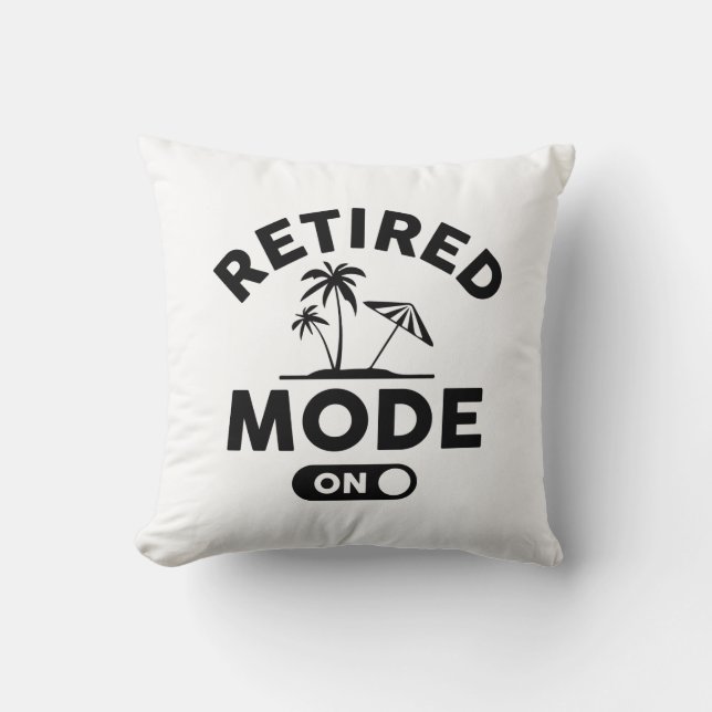 Coussin Mode Retraité activé (Recto)