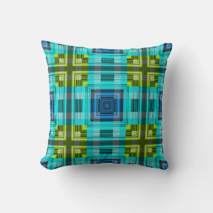 Coussin Mode Retro Motif Art Design Abstrait