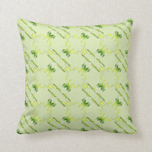 Coussin Modèle baroque de chaux de vert de style