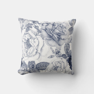 Coussin Modèle floral classique