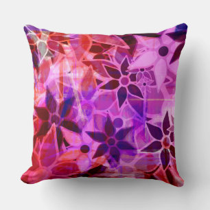 Coussin Modèle floral d'art Abstrait #4