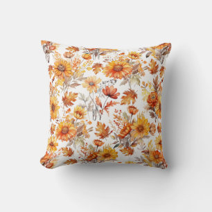 Coussin Modèle floral d'automne B01