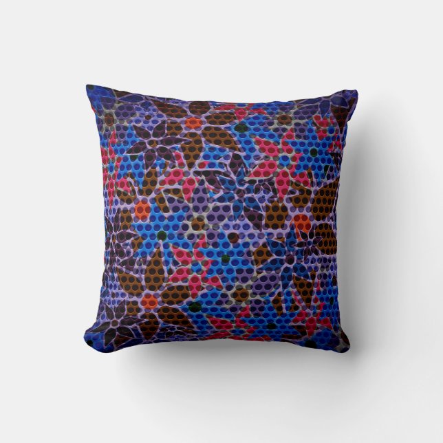 Coussin Modèle floral tendance (Recto)