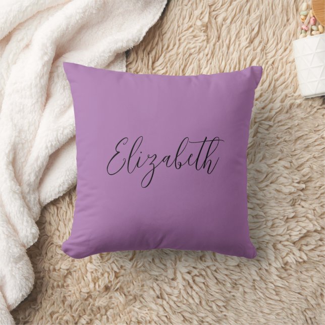 Coussin Modèle personnalisé Remplacez votre propre nom Lav (Couverture)