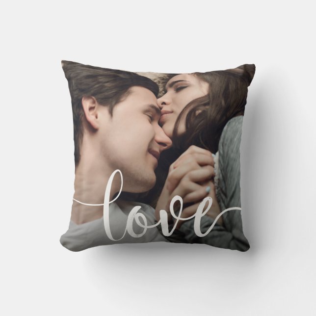 Coussin Modèle photo d'amour (Recto)