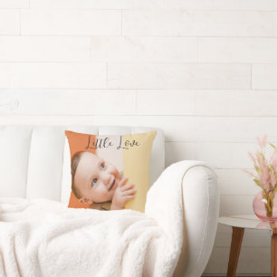 Coussin Modèle photo de bébé "Petit Amour"