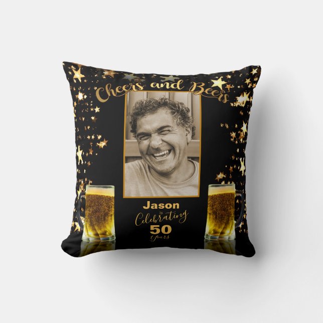 Coussin Modèle photo du 50e anniversaire de la fête du Che (Recto)