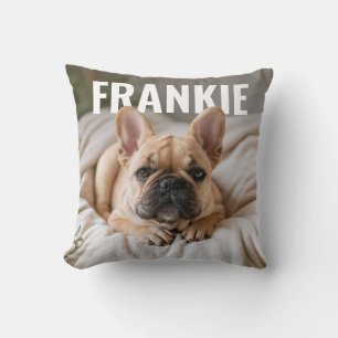 Coussin Modèle PhotoPop avec photo de compagnie personnali