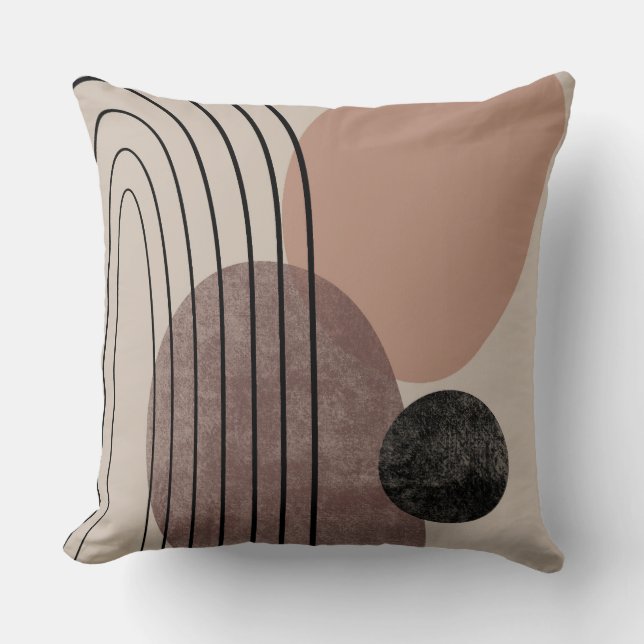 Coussin Moderne Abstrait  (Recto)
