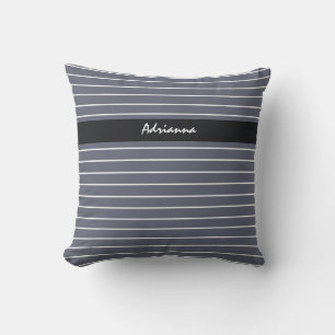 Coussin Moderne Chic Gris Foncé Gris Foncé Gris Foncé Avec