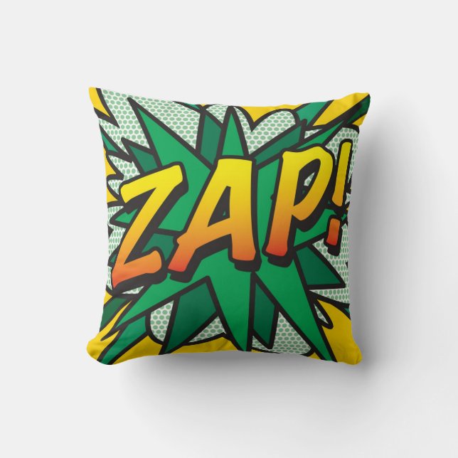 Coussin Moderne Fun coloré tendance (Recto)