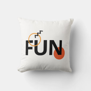 Coussin Moderne, gai, animé, cool, design tendance Amusant