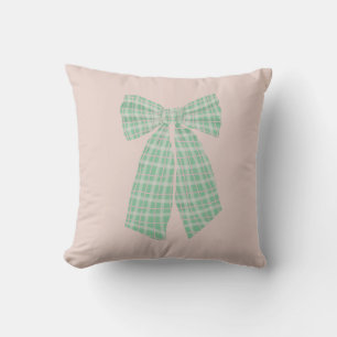 Coussin Moderne Joli Blush En vichy Romantique Coquette Bo