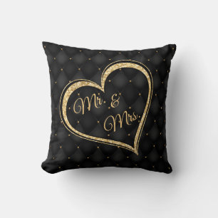 Coussin Moderne M. et Mme