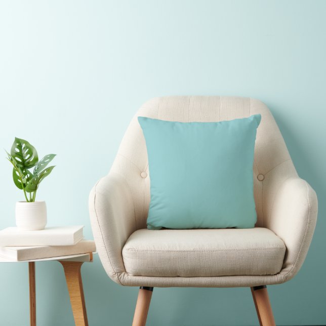 Coussin Moderne Turquoise Élégant (Chaise)