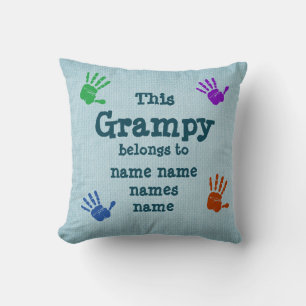 Coussin Modifier N'IMPORTE QUEL Texte - Cette Grampy Appar