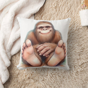 Coussin Moi et mon Bigfoot