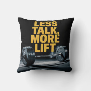 Coussin Moins de paroles, plus de levage