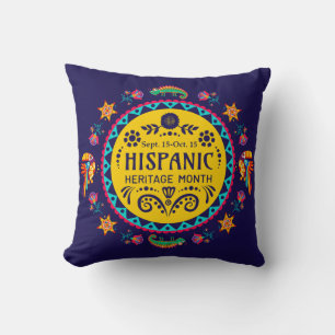 Coussin Mois du patrimoine hispanique