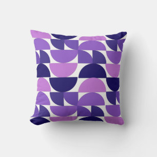 Coussin Moitié et quart de cercles modernes du milieu du s
