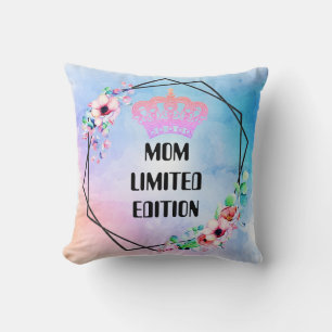 Coussin MOM MOM ÉDITION LIMITÉE Personnalisée Jour des Mèr