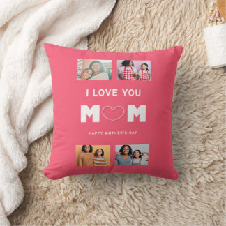 Coussin Mom, You’re My Whole Heart – Photo Collage