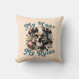 Coussin Mon année Mes règles Femme Power Xmas Personnalisé
