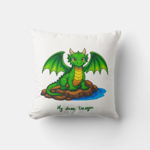 Coussin Mon cher Dragon