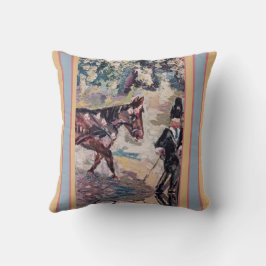 Coussin mon cheval style renoir Thaillow Pillow