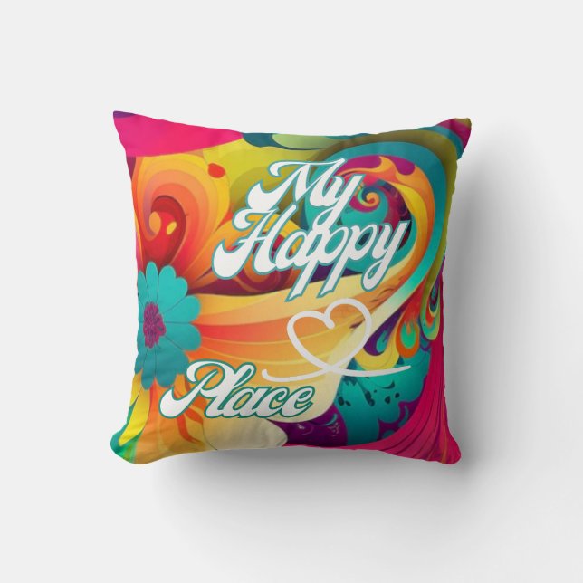 COUSSIN MON HEUREUX ENDROIT JETER PILLOW (Recto)