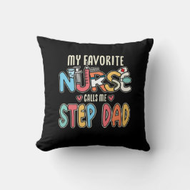 Coussin Mon Infirmière Préférée M'Appelle Pas Papa