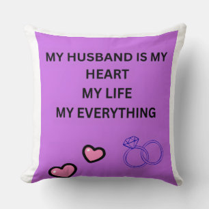COUSSIN MON MARI EST MON CŒUR MA VIE MON TOUT