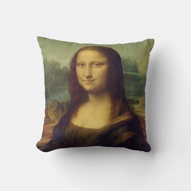 Coussin Mona Lisa, Leonardo da Vinci (Recto)