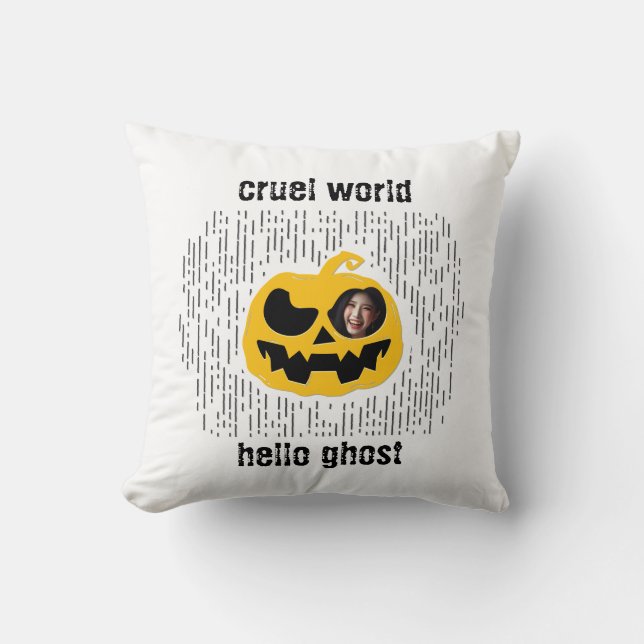 Coussin Monde brut (Recto)