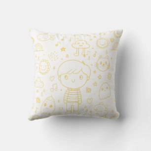 Coussin Monde fantastique