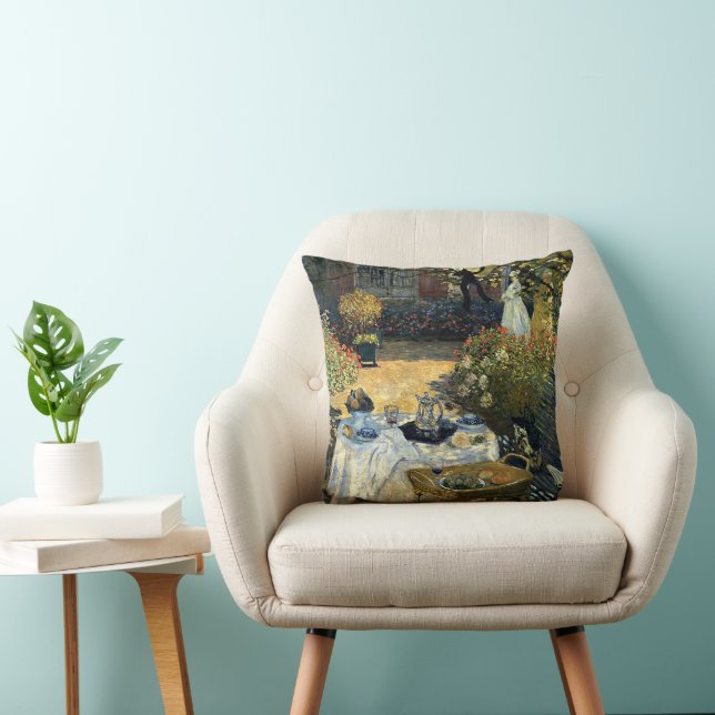 Coussin Monet - Le Déjeuner (Chaise)