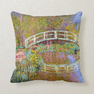 Coussin Monet - Pont dans le Jardin de Monet