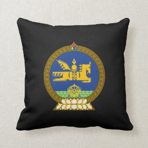 Coussin Mongole (emblème mongol