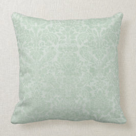 Coussin Monnaie vert Damask GradeA Coton Throw Pillow 20x2