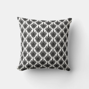Coussin Monochrome Art Déco