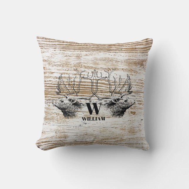 Coussin Monograme de Woodland (Recto)