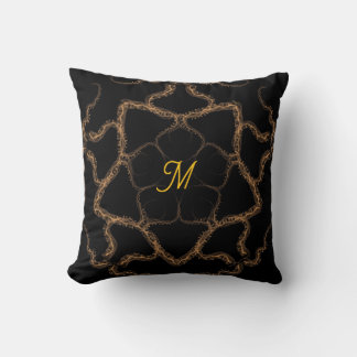 Coussin monogramme